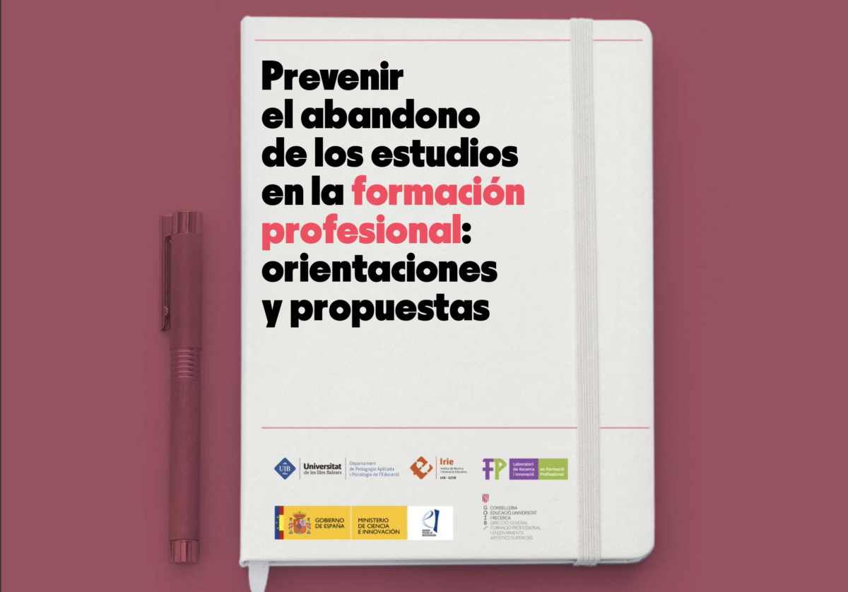 Presentation of the Guide to prevent school dropout in vocational training studies